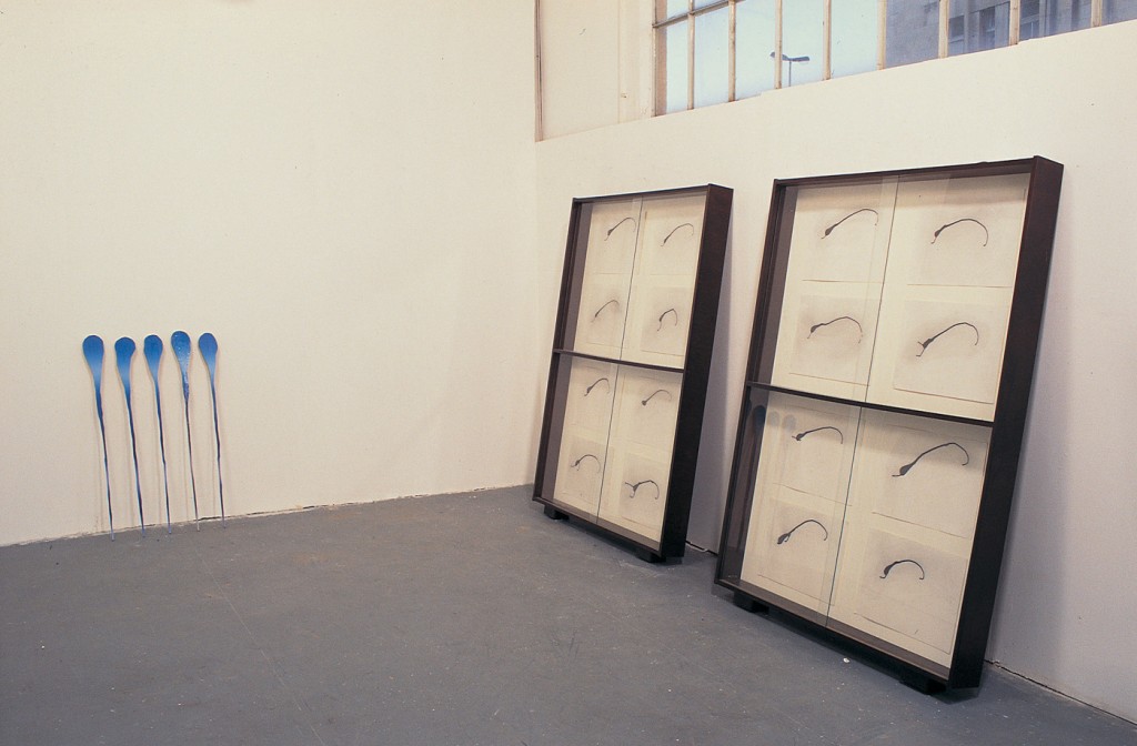 Installation View, 12x12 Postgraduated exhibition, Jerusalem, 1998