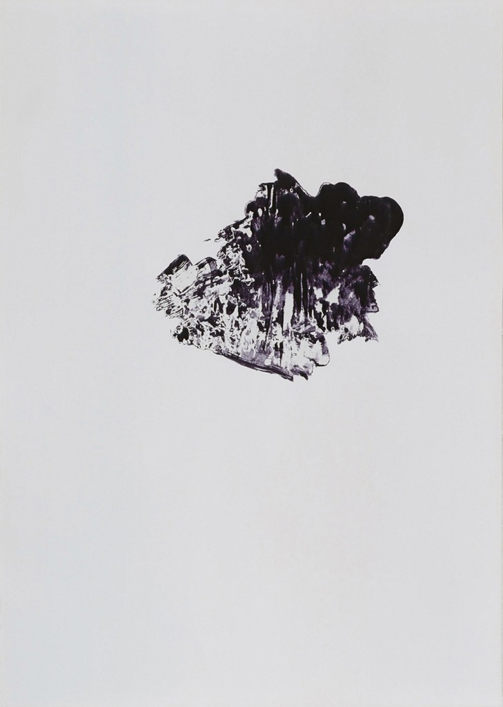 Untitled, from the series Finger Print, ink on paper, 29x42cm, 2008 (4)