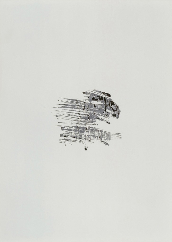 Untitled, from the series Finger Print, ink on paper, 29x42cm, 2008 (6)