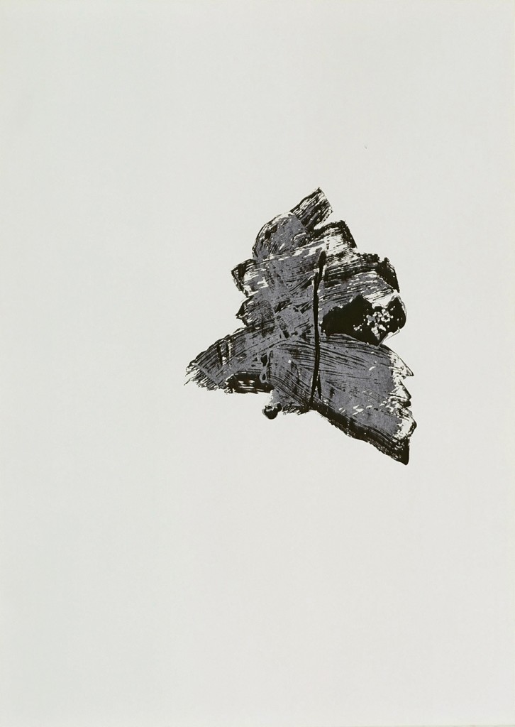 Untitled, from the series Finger Print, ink on paper, 29x42cm, 2008 (7)