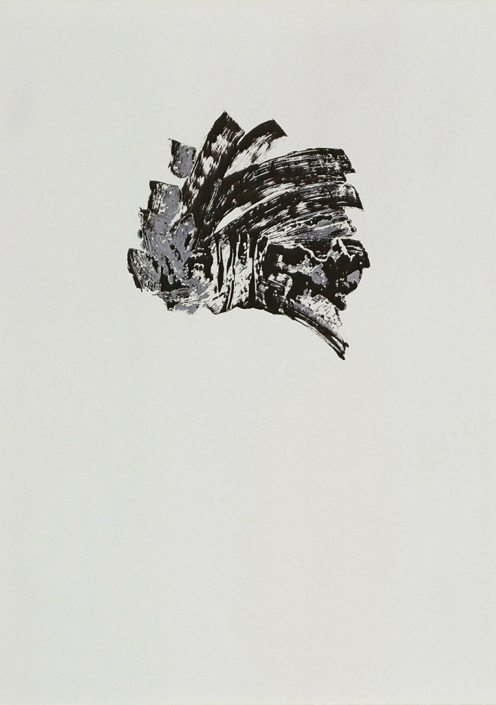 Untitled, from the series Finger Print, ink on paper, 29x42cm, 2008 (8)