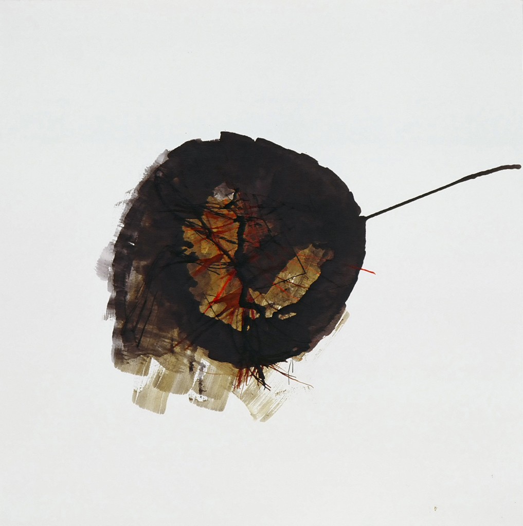 Untitled, from the series Fraction, acrylic and ink on paper, 40x40cm, 2008