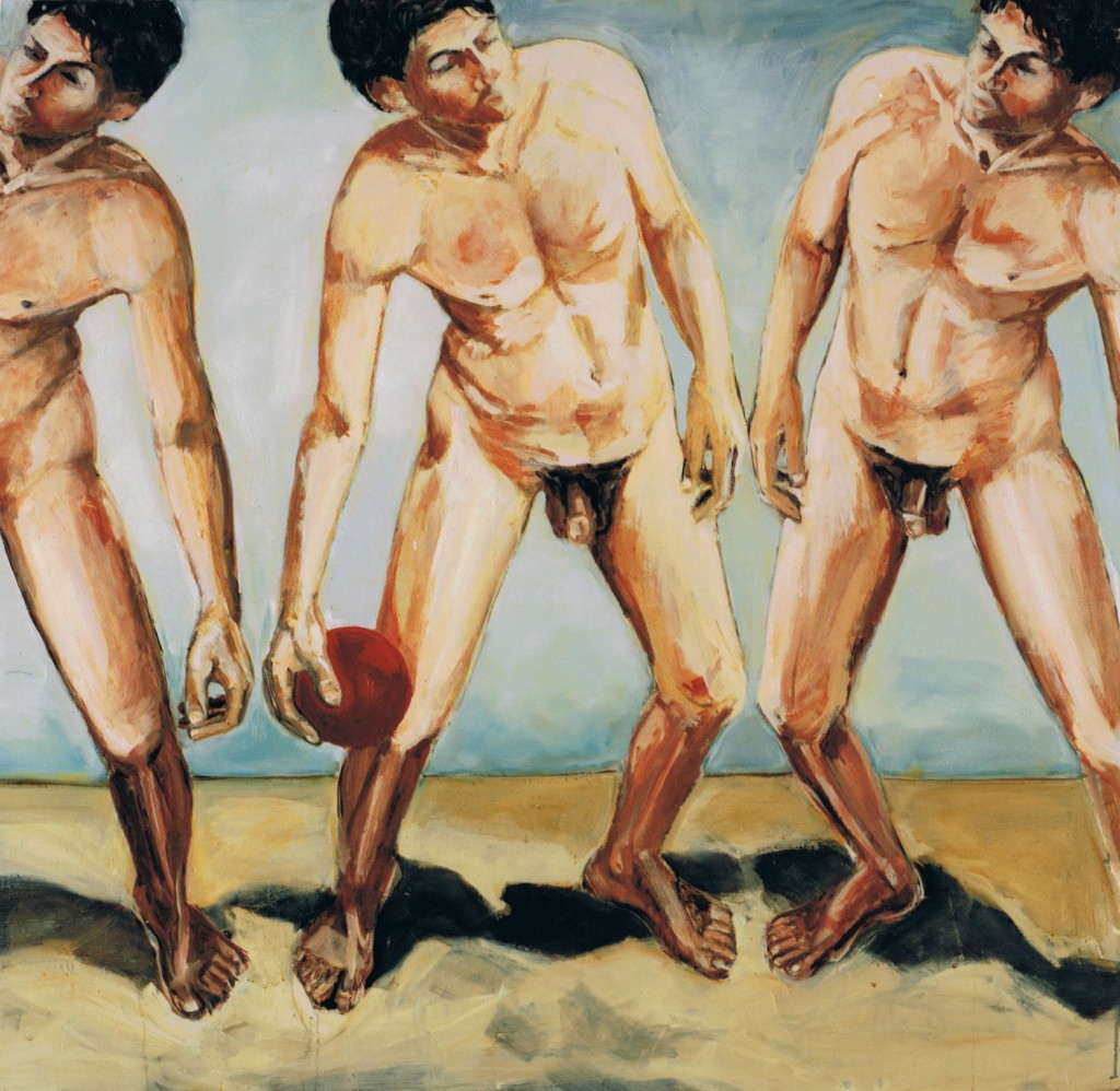 Untitled, oil on canvas, 110x110, 1988