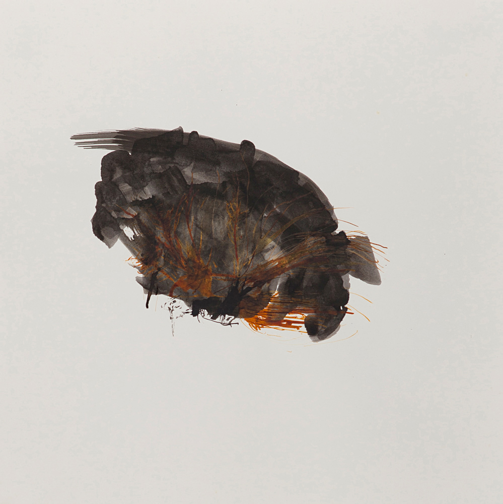 Untitled, from the series Fraction, acrylic and ink on paper, 40x40cm, 2008 (12)