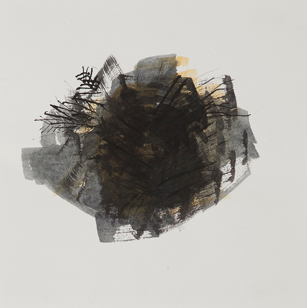 Untitled, from the series Fraction, acrylic and ink on paper, 40x40cm, 2008 (15)