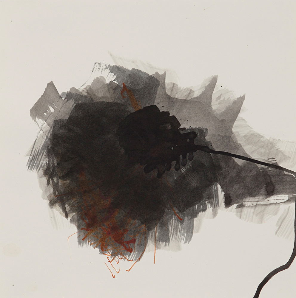 Untitled, from the series Fraction, acrylic and ink on paper, 40x40cm, 2008 (18)