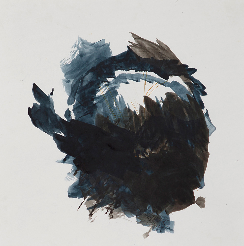 Untitled, from the series Fraction, acrylic and ink on paper, 40x40cm, 2008 (19)